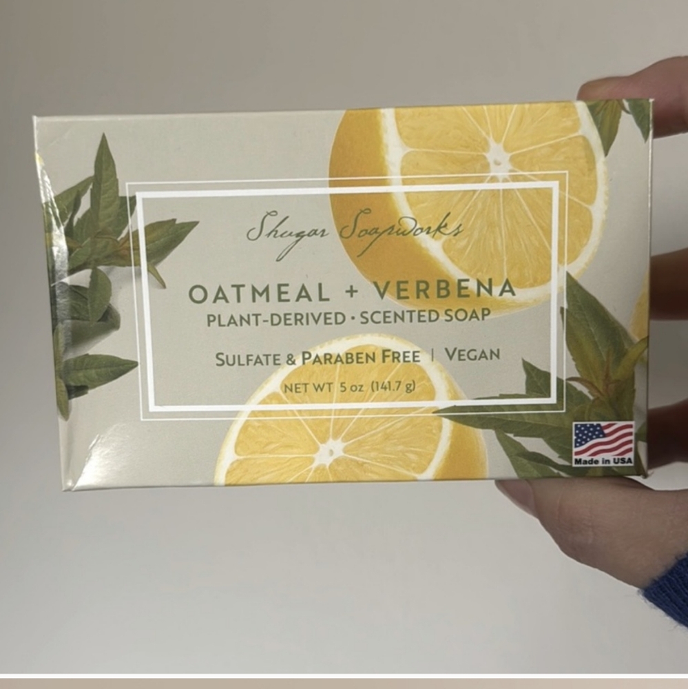 Oatmeal + Verbena Scented Soap 5 Oz.